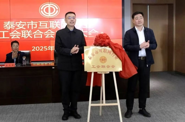 泰安市互联网行业工会联合会成立