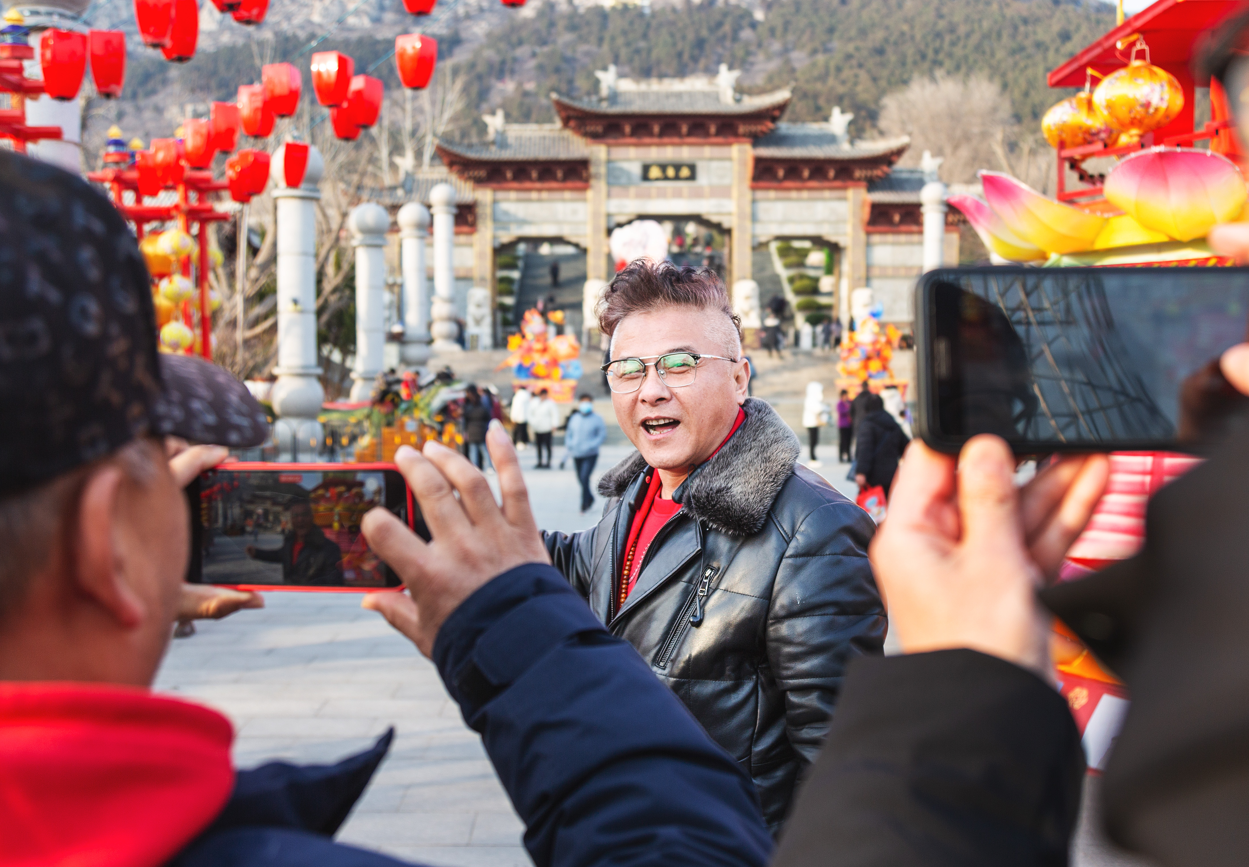 “hi泰安 go年味”——泰安市委网信办开展“走进乡村看新风”活动