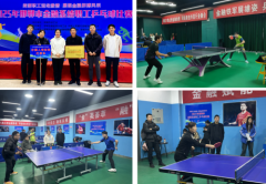 中国人寿财险邯郸中支在2025年市金融系统乒乓球比赛中斩获佳绩